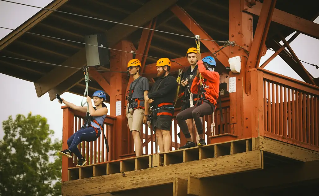 Summer Camp Slide Photo